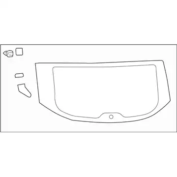 СТЕКЛО 5-ОЙ ДВЕРИ 63019FJ030 SUBARU
