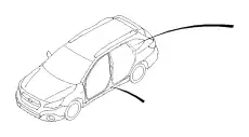 СТЕКЛО ДВЕРИ 63527AL000 SUBARU