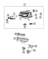 ПТФ ПРАВАЯ 68187870AB CHRYSLER
