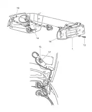 Фара CHRYSLER 55054780AH