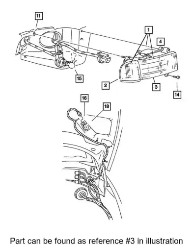 Фара CHRYSLER 55054781AH