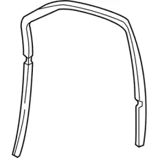 резинка двери 55136025AG CHRYSLER
