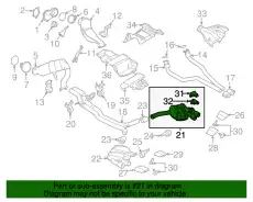 ГЛУШИТЕЛЬ 95B253612QY PORSCHE