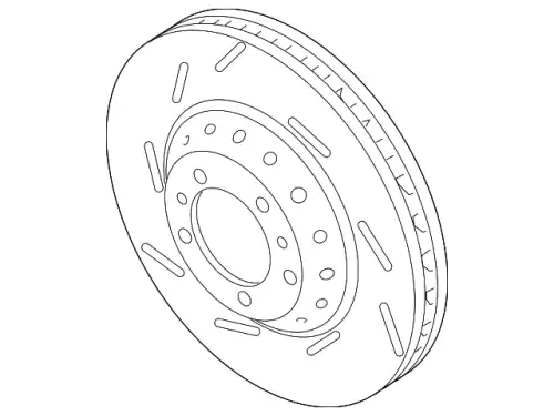 Тормозной диск PORSCHE 971615301D