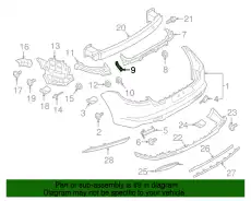 Держатель 971825199 PORSCHE