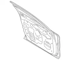 Дверь 971831022YGRV PORSCHE