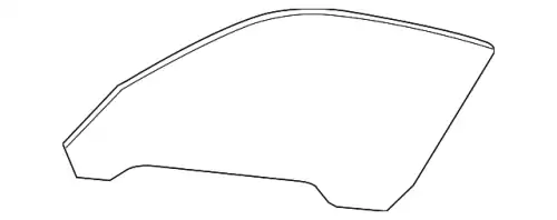 СТЕКЛО ДВЕРИ 99754251105 PORSCHE