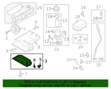 Поддон картера двигателя PORSCHE 9A710360210