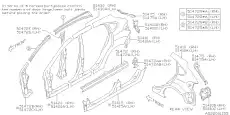 Крыло SUBARU 51439FJ0429P