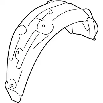 Подкрылок SUBARU 59122FJ001