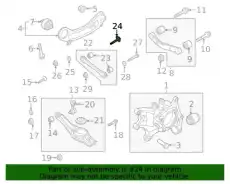БОЛТ M6 РАЗВАЛЬНЫЙ ЗАДНИЙ SORENTO 2012- 552602P400 MOBIS