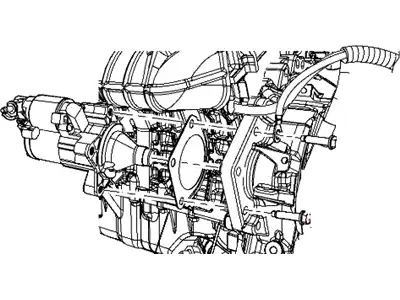 Стартер CHRYSLER 04801694AC