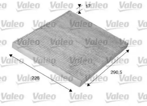 Салонный фильтр VALEO 698746