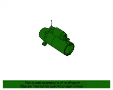 Стартер FORD F3RZ-11002-ARM