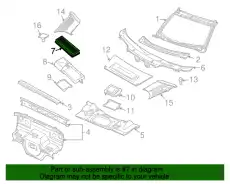 Салонный фильтр PORSCHE 99757121901