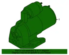 Стартер MAZDA AJC818400A