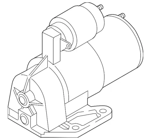 Стартер MAZDA AJC818400A