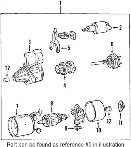 Вилка стартера AW331412 MITSUBISHI