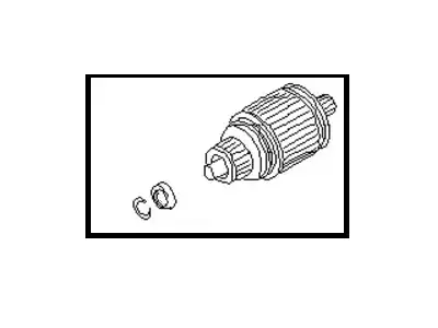 Якорь стартера 2331042L70 NISSAN