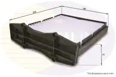 Салонный фильтр COMLINE EKF153