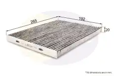 Салонный фильтр COMLINE EKF191A