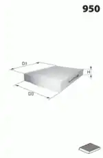 Салонный фильтр MECAFILTER EKR7117