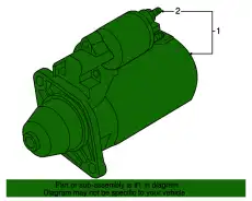 Стартер VAG 012911023FX