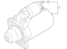 Стартер VAG 012911023FX