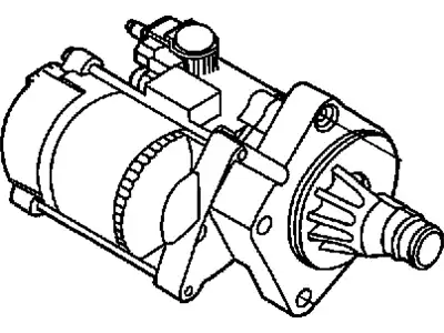 Стартер JEEP 04686045AD