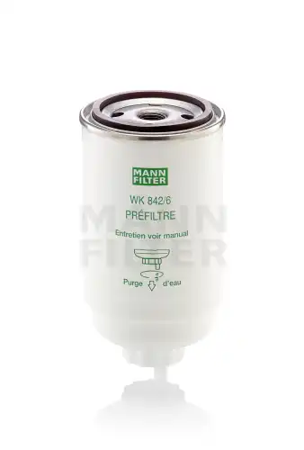 Топливный фильтр MANN-FILTER WK 842/6