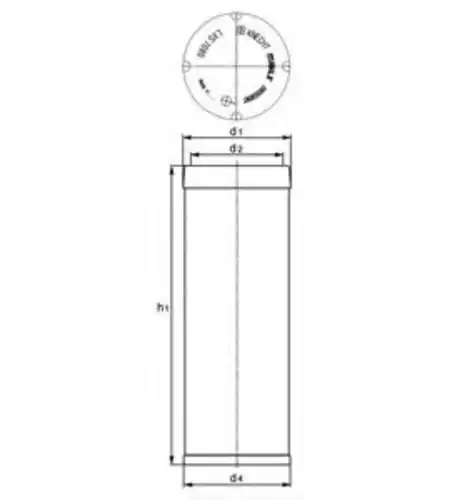 Фильтр воздушный KNECHT LXS258