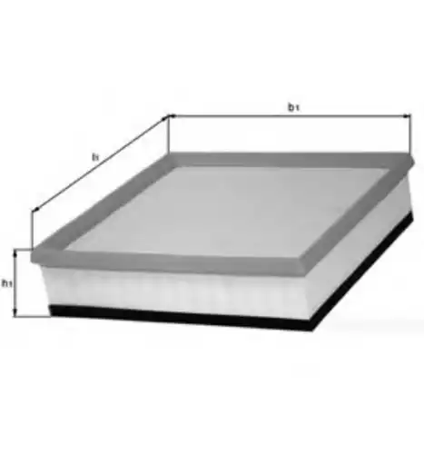 Фильтр воздушный KNECHT LX2676