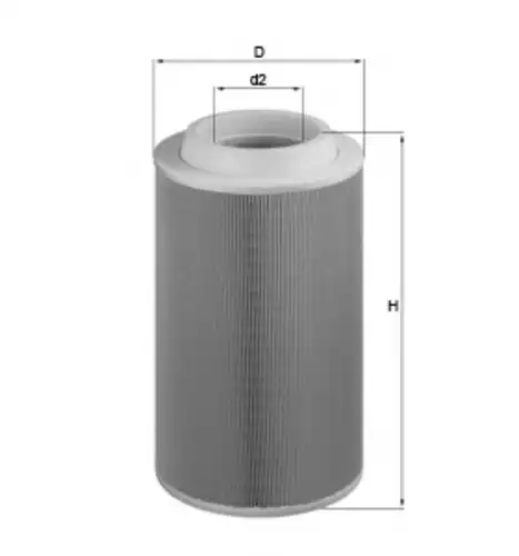 Фильтр воздушный KNECHT LX1801