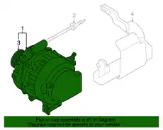 Генератор MAZDA L3M6-18-300R0A