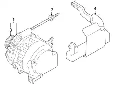 Генератор MAZDA L3M6-18-300R0A