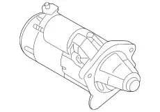 Стартер MAZDA ZJ45-18-400