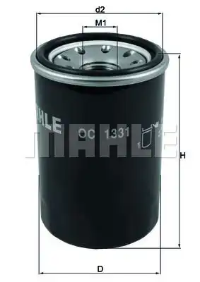 Фильтр масляный MAHLE OC 1331