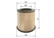 Фильтр воздушный BOSCH F 026 400 034