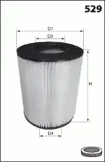 Воздушный фильтр FA3237 MECAFILTER