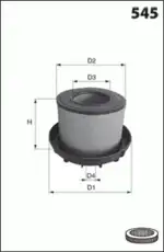 Воздушный фильтр FA3361 MECAFILTER