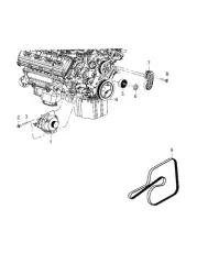 Генератор CHRYSLER 56044380AH