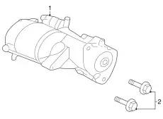 Стартер CHRYSLER 04801256AC