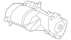 Стартер CHRYSLER 04801256AC