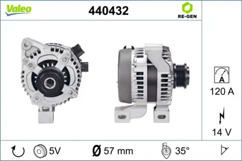 деталь 440432 VALEO