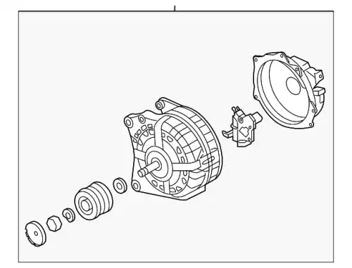 Генератор VAG 04B903023A
