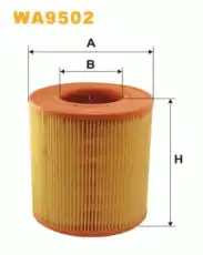 Воздушный фильтр WA9502 WIX