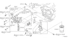 Фильтр масляный NISSAN 152089E000