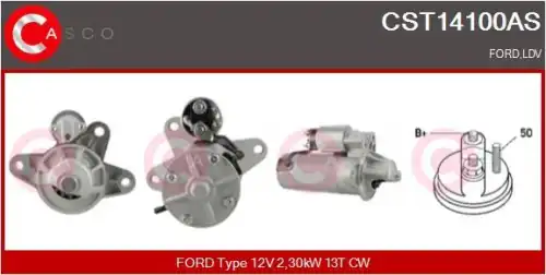 Стартер CASCO CST14100AS