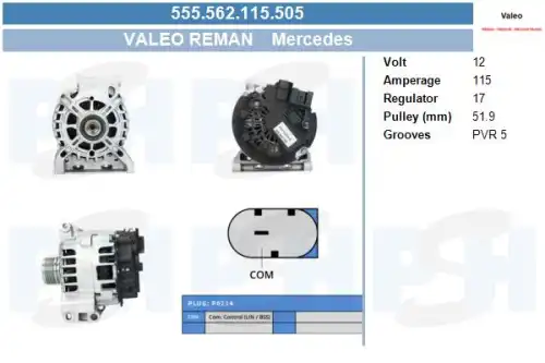 деталь 555.562.115.505 CV PSH
