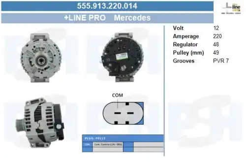 деталь 555.913.220.014 CV PSH